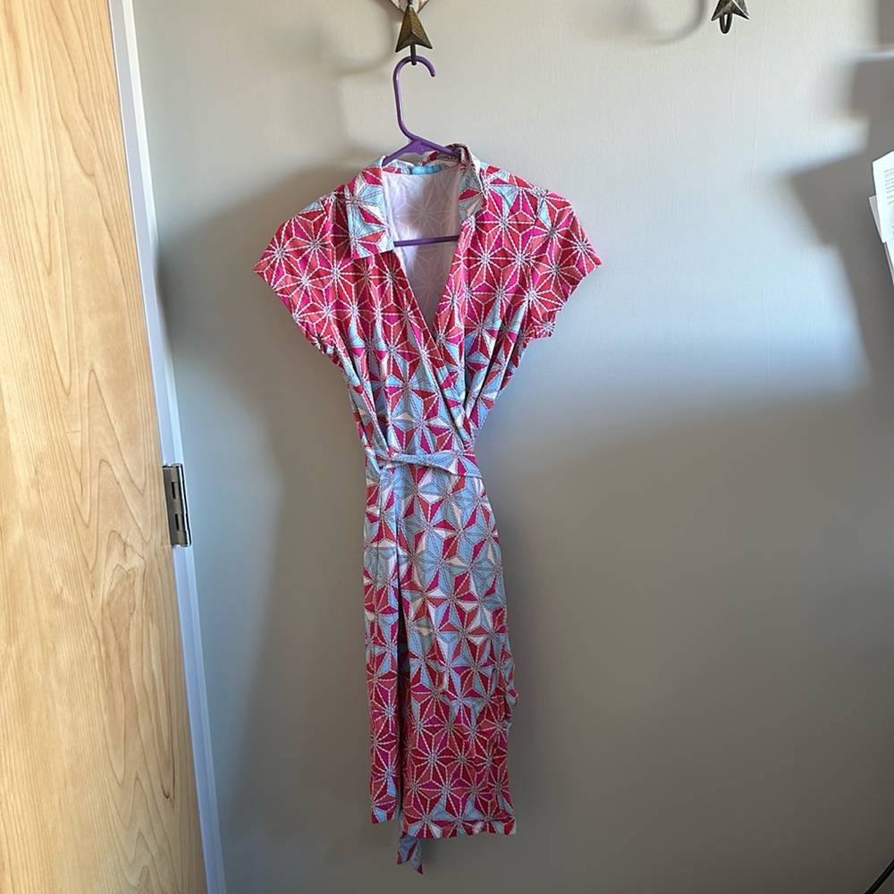 J. McLaughlin wrap dress